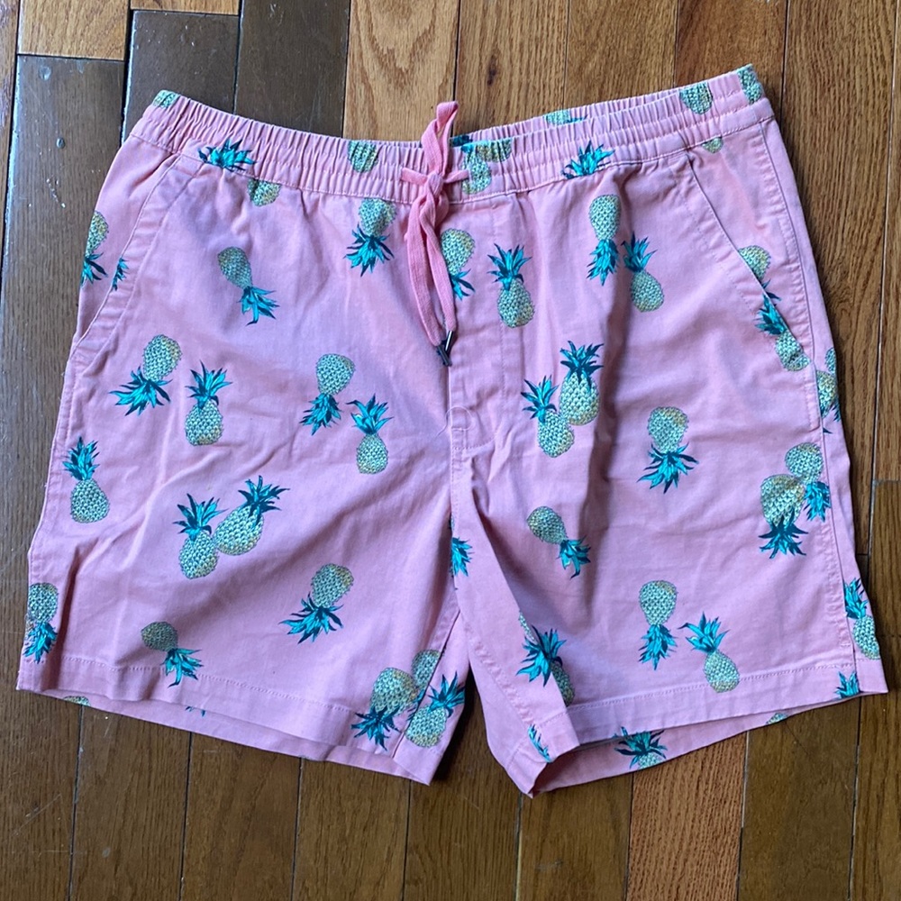 Urban Outfitters pink pineapple shorts